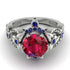 Nature Inspired Ruby Ring - Sandra No. 72