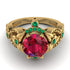 Nature Inspired Ruby Ring - Sandra No. 25