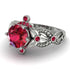 Nature Inspired Ruby Ring - Sandra No. 57