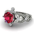 Nature Inspired Ruby Ring - Sandra No. 12