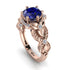 Nature Inspired Sapphire Ring - Sandra No. 14