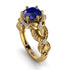 Nature Inspired Sapphire Ring - Sandra No. 13