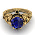 Nature Inspired Sapphire Ring - Sandra No. 43