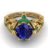 Nature Inspired Sapphire Ring - Sandra No. 28