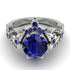 Nature Inspired Sapphire Ring - Sandra No. 75
