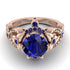 Nature Inspired Sapphire Ring - Sandra No. 74