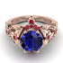 Nature Inspired Sapphire Ring - Sandra No. 59