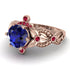 Nature Inspired Sapphire Ring - Sandra No. 59