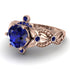 Nature Inspired Sapphire Ring - Sandra No. 74