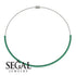 Necklace Emerald Pear Shape - Aitana No. 6