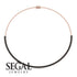 Necklace Black Diamond Pear Shape - Aitana No. 8 image 6