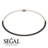 Necklace Black Diamond Pear Shape - Aitana No. 8 image 2