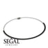 Necklace Black Diamond Pear Shape - Aitana No. 9