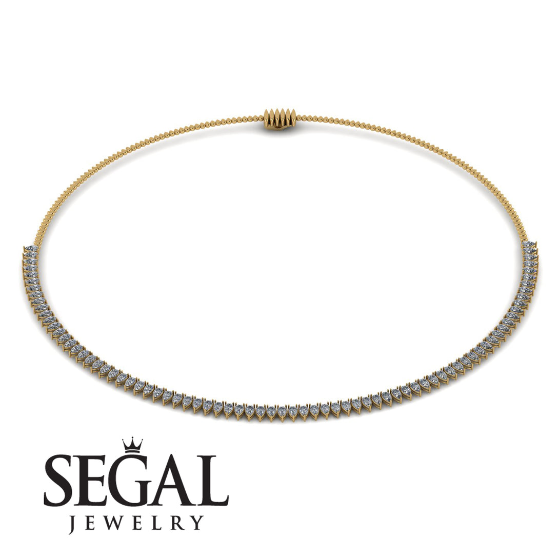 Necklace Diamond Pear Shape - Aitana No. 1