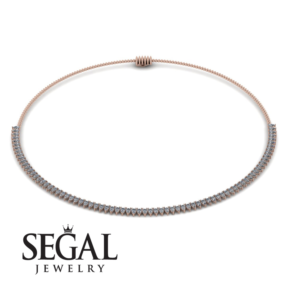 Necklace Diamond Pear Shape - Aitana No. 2