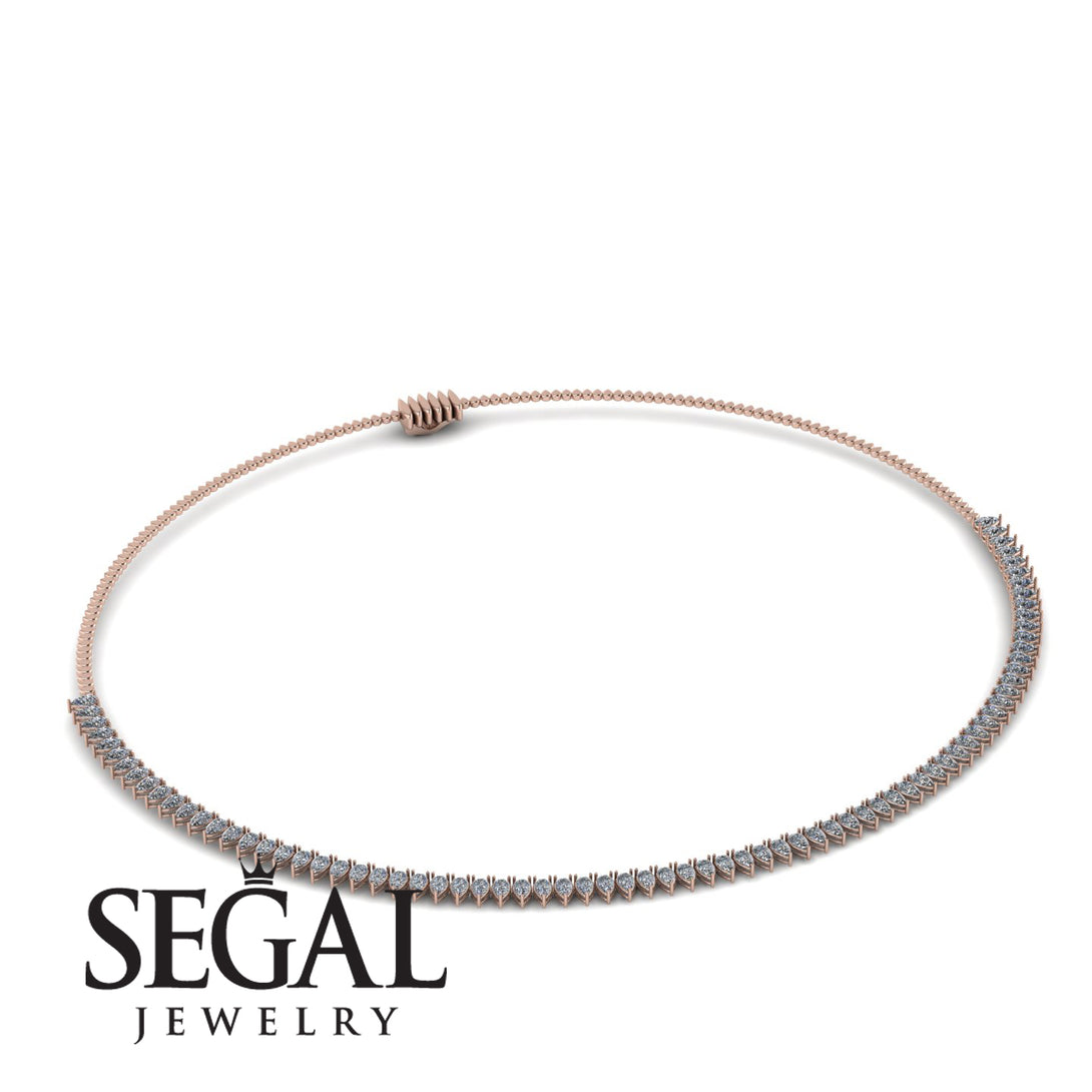 Necklace Diamond Pear Shape - Aitana No. 2