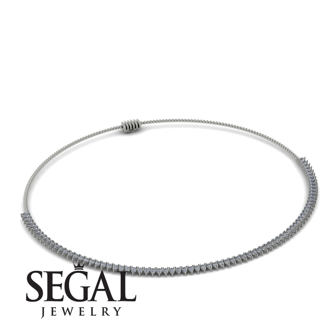 Necklace Diamond Pear Shape - Aitana No. 3