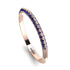 Hidden Sapphire Wedding Band - Anastasia No. 14