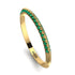 Hidden Emerald Wedding Band - Anastasia No. 4