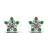 Star Halo Diamond Earrings - Zelda No. 17
