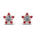 Star Halo Diamond Earrings - Zelda No. 47