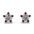 Star Halo Diamond Earrings - Zelda No. 62