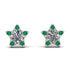 Star Halo Diamond Earrings - Zelda No. 18