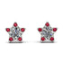 Star Halo Diamond Earrings - Zelda No. 48