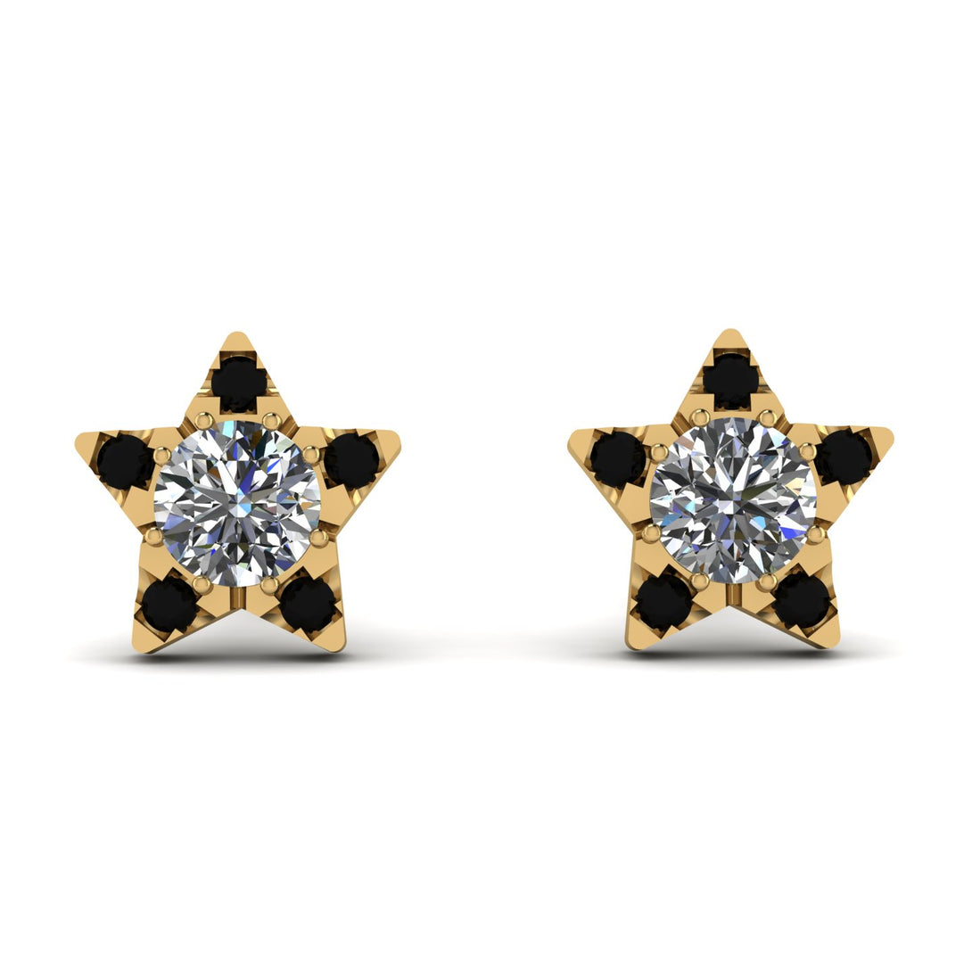 Star Halo Diamond Earrings - Zelda No. 31