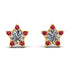 Star Halo Diamond Earrings - Zelda No. 46