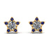 Star Halo Diamond Earrings - Zelda No. 61