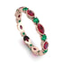 Marquise Ruby Eternity Band - Cecilia No. 26 image 1