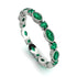 Marquise Emerald Eternity Band - Cecilia No. 21