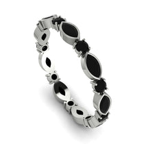 Marquise Black Diamond Eternity Band - Cecilia No. 39 image 1