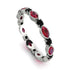 Marquise Ruby Eternity Band - Cecilia No. 42 image 1