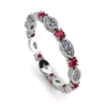 Marquise Diamond Eternity Band - Cecilia No. 48 image 1