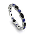 Marquise Black Diamond Eternity Band - Cecilia No. 69 image 1