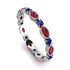 Marquise Ruby Eternity Band - Cecilia No. 72