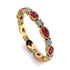 Marquise Ruby Eternity Band - Cecilia No. 10 image 1