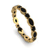 Marquise Black Diamond Eternity Band - Cecilia No. 37