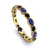 Marquise Sapphire Eternity Band - Cecilia No. 43