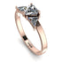 Triangle Diamond Engagement Ring - Molly No. 2