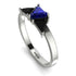 Triangle Sapphire Engagement Ring - Molly No. 45