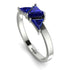 Triangle Sapphire Engagement Ring - Molly No. 75