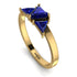 Triangle Sapphire Engagement Ring - Molly No. 73