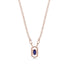 Marquise Sapphire Geometrical Necklace - Aleena No. 14