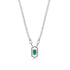 Marquise Emerald Geometrical Necklace - Aleena No. 6