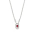 Marquise Ruby Geometrical Necklace - Aleena No. 12