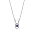Marquise Sapphire Geometrical Necklace - Aleena No. 15