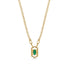 Marquise Emerald Geometrical Necklace - Aleena No. 4